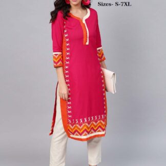Kurtas cotton pink Divena