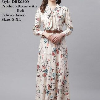 Kurtas rayon off-white Divena
