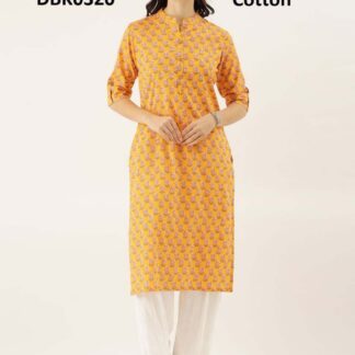 Kurtas cotton yellow Divena