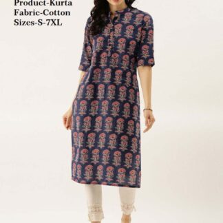 Kurtas cotton black Divena