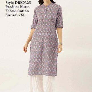 Kurtas cotton grey Divena