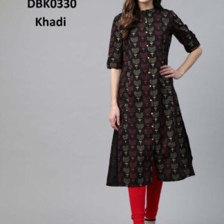 Kurtas cotton black Divena