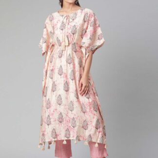 Kurtas Kaftan Kurti light-peach Divena