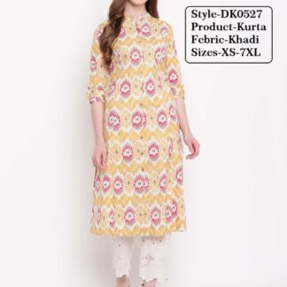 Kurtas khadi cream Divena