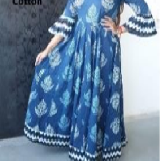 Kurtas cotton blue Divena