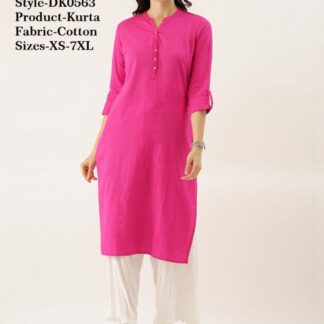 Kurtas cotton pink Divena