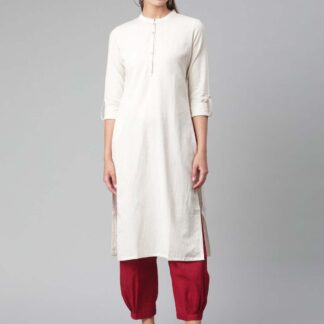 Kurtas khadi beige Divena