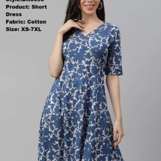 Kurtas cotton blue Divena