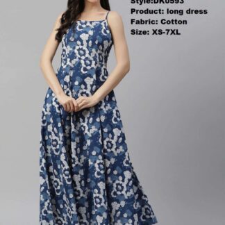 Kurtas cotton blue Divena