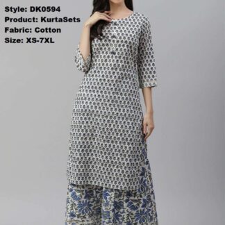Kurtas cotton white Divena