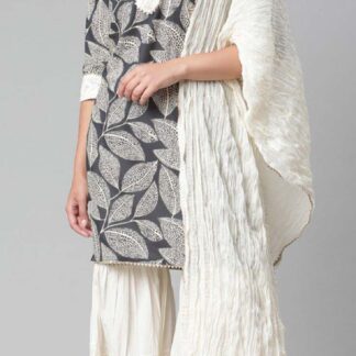 Kurtas cotton black Divena