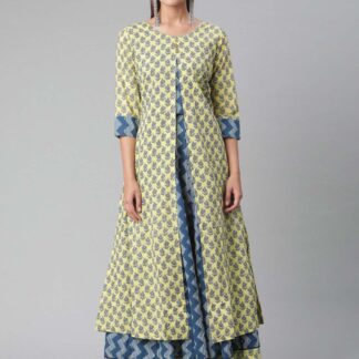 Kurtas cotton yellow Divena