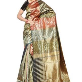 Party Wear Rekha Silk Kanjeevaram Silk Saree With Blouse Piece