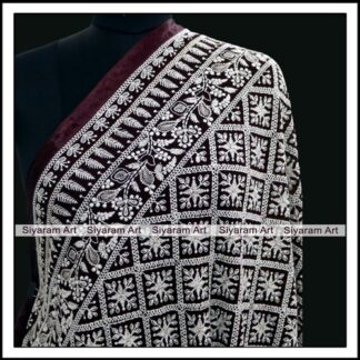 siyaram art Chikankari Saree, 6.3 m (with blouse piece)