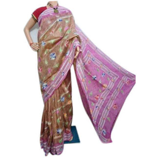 Bengal Art Work Kantha Sarees, 5.5 - 6.5 m