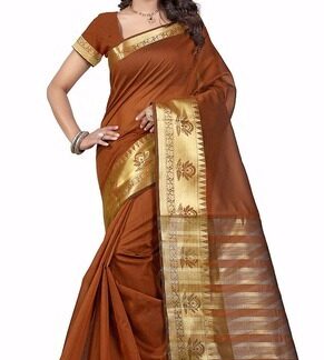 Casual Wear Block Prints Bengal Cotton Saree