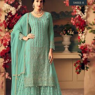 Georgette Embroidered Pakistani Salwar Kameez