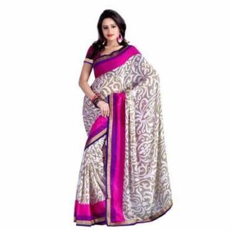 Party Wear Printed Cotton Saree, With Blouse Piece, 5.5 m (separate blouse piece)
