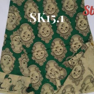 Silk Party Wear Kalamkari Saree